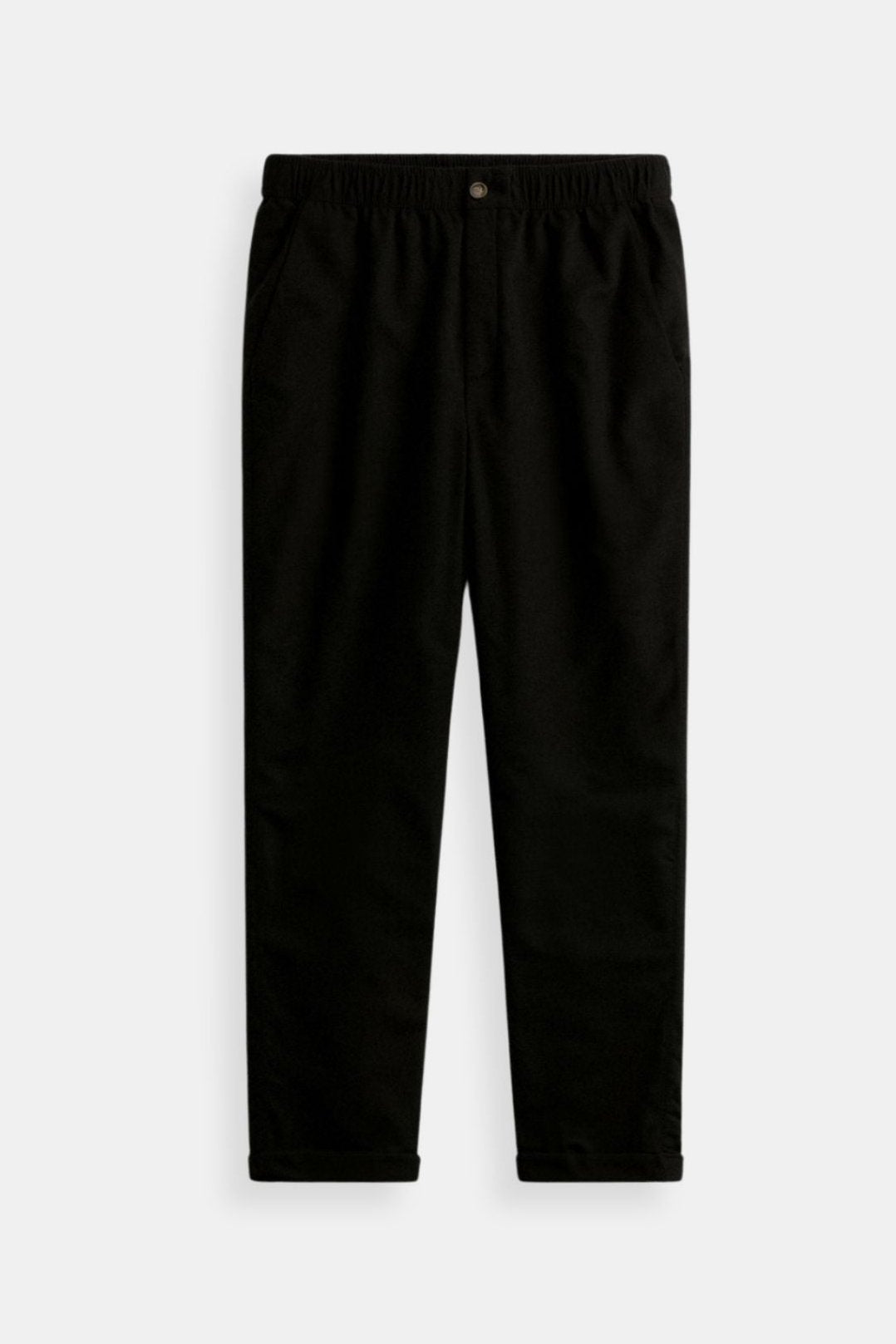 Pantalon ample en lin coupe régulière