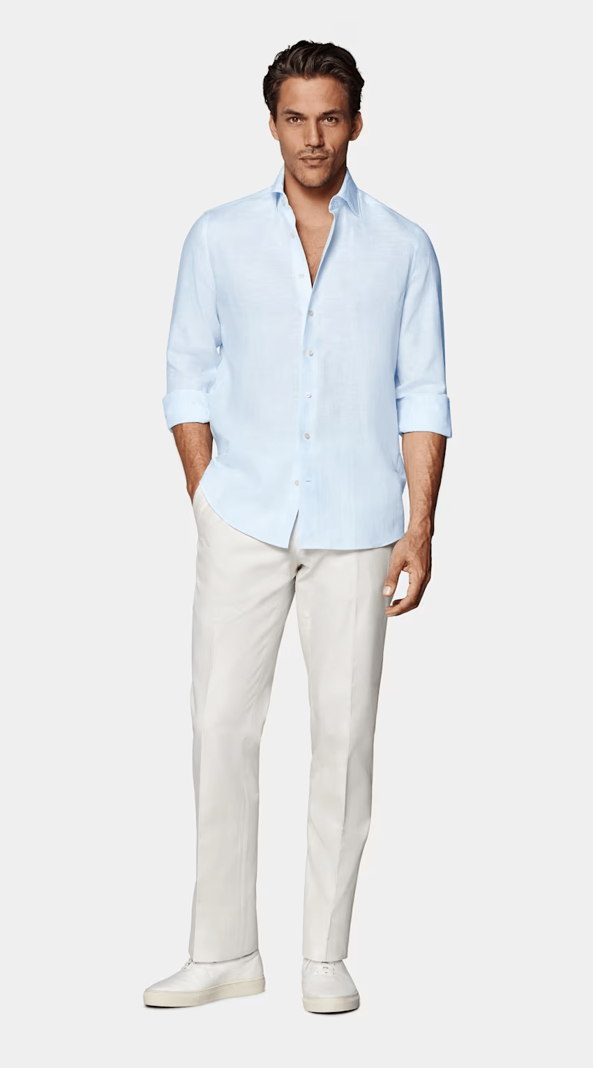 Le Marais - Chemise en lin coupe slim