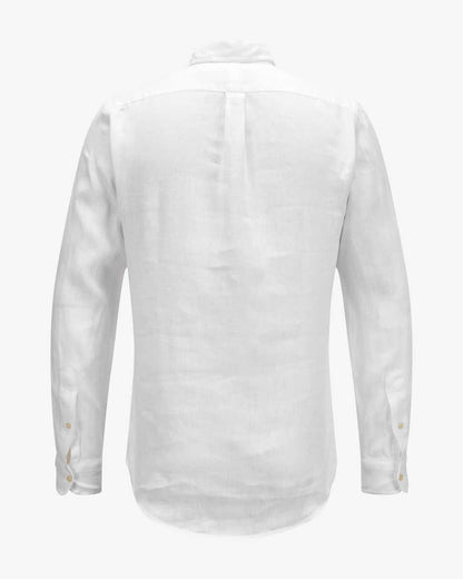 Chemise Polo RL en lin coupe slim