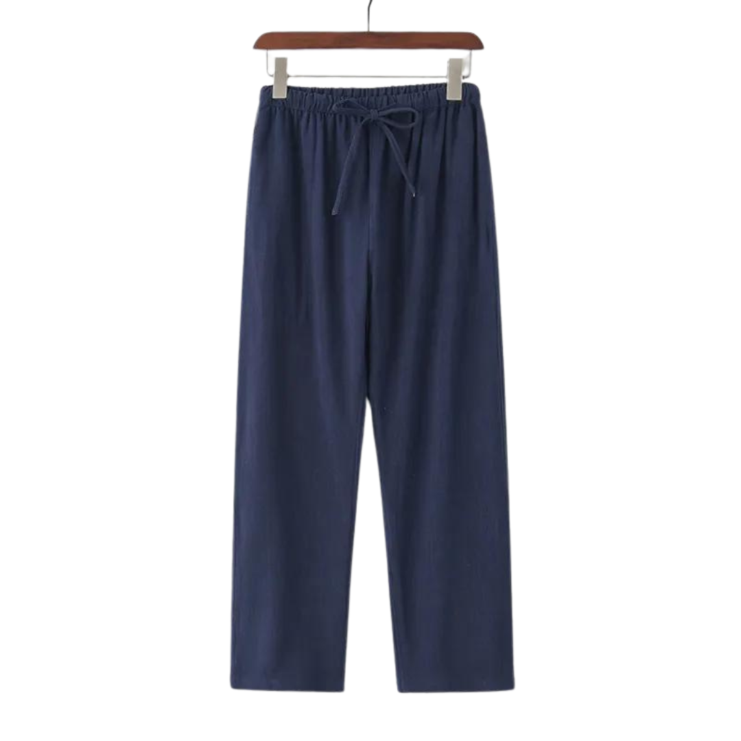 Fez - Pantalon en lin (coupe oversize)
