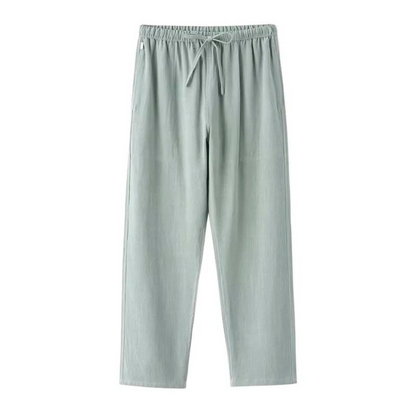 Fez - Pantalon en lin (coupe oversize)