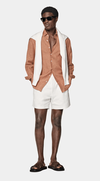 Le Marais - Chemise en lin coupe slim