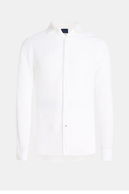 Paris- Chemise en lin blanc