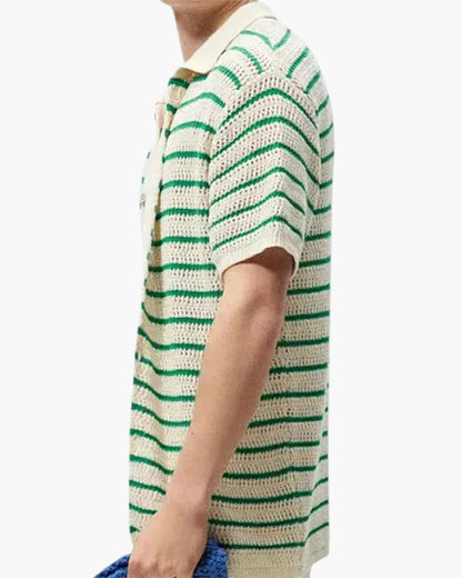 Marbella – Chemise boutonnée en tricot