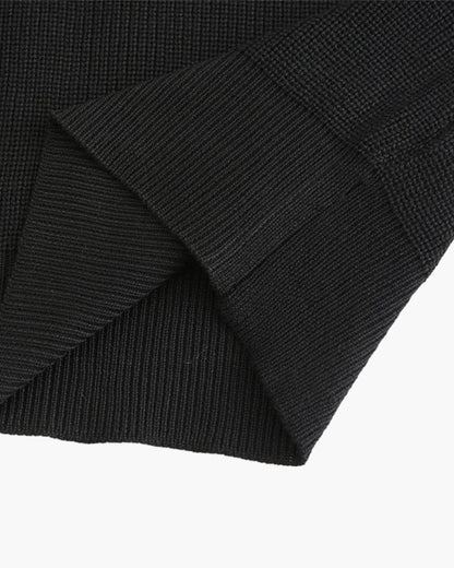 Pull en maille demi-zip Cesare