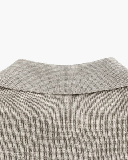 Pull en maille demi-zip Cesare